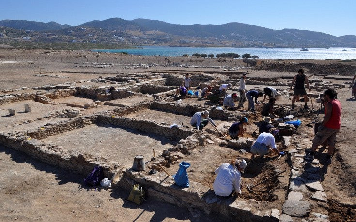 Σημαντικά αρχαιολογικά ευρήματα στο ιερό του Απόλλωνα στο Δεσποτικό